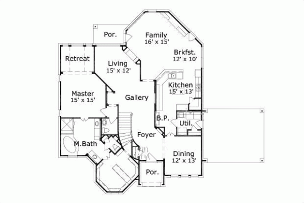 Main Floor Plan: 19-1491