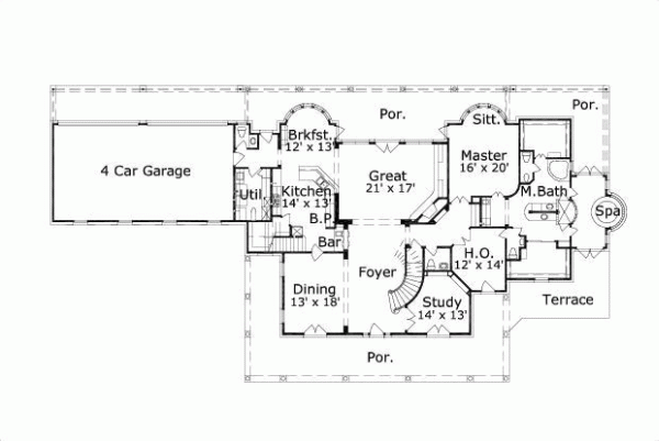 Main Floor Plan: 19-1494