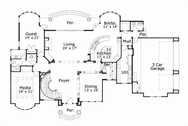 Main Floor Plan: 19-1495