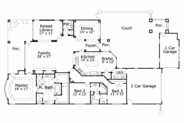 Main Floor Plan: 19-1499