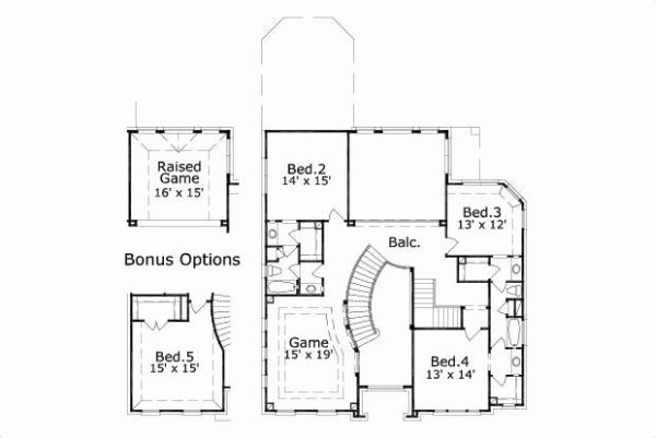 Upper/Second Floor Plan: 19-1506
