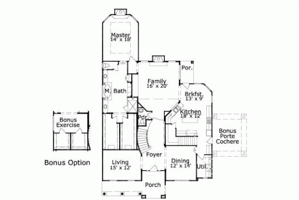 Main Floor Plan: 19-1507