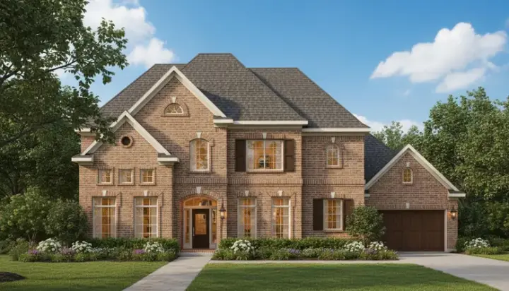 Traditional house plans 19-1509 - front exterior, 3,967 sq ft, 4 bed, 3 bath house plans | Monster House Plans