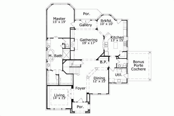 Main Floor Plan: 19-1510