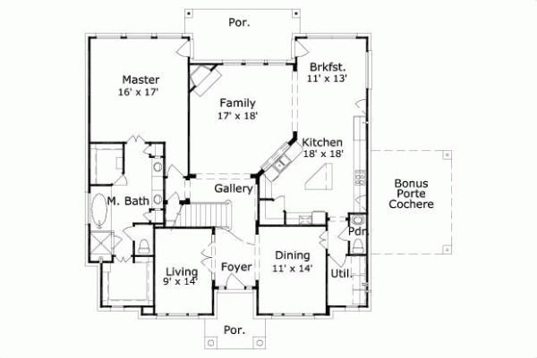 Main Floor Plan: 19-1513