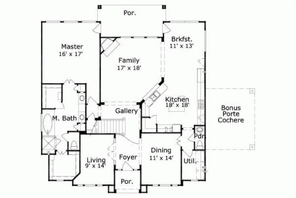 Main Floor Plan: 19-1514