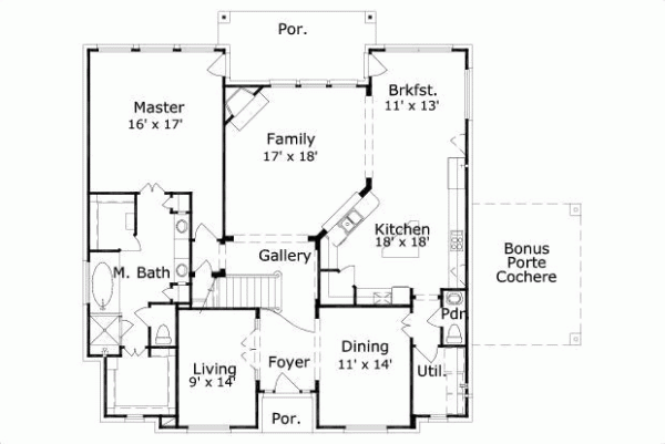 Main Floor Plan: 19-1515