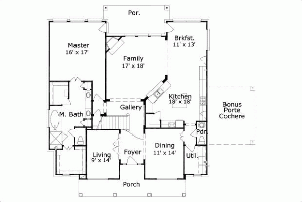 Main Floor Plan: 19-1516