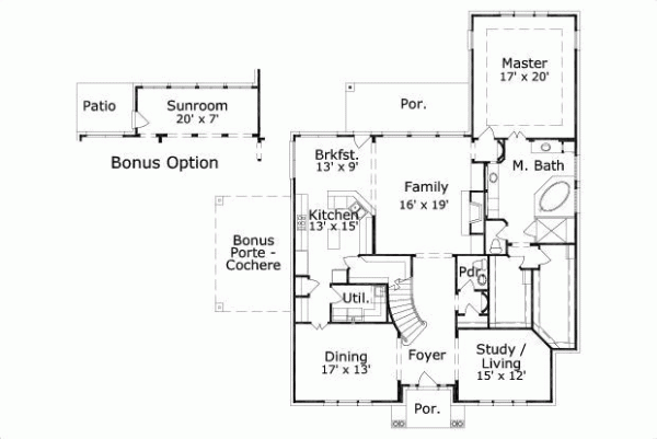 Main Floor Plan: 19-1517