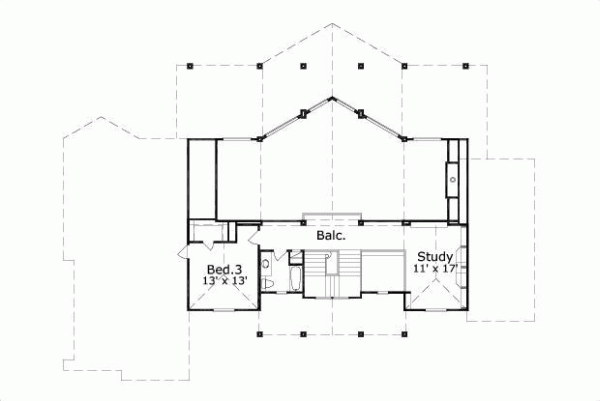 Upper/Second Floor Plan: 19-152