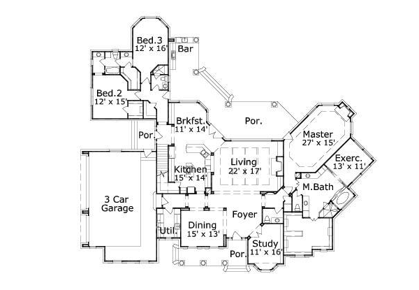 Main Floor Plan: 19-1521