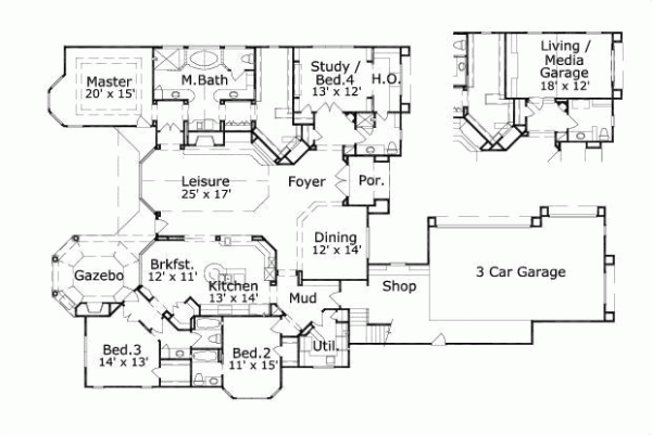 Main Floor Plan: 19-1534