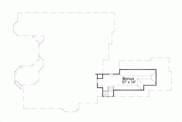 Upper/Second Floor Plan: 19-1534