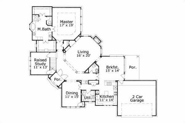 Main Floor Plan: 19-1535