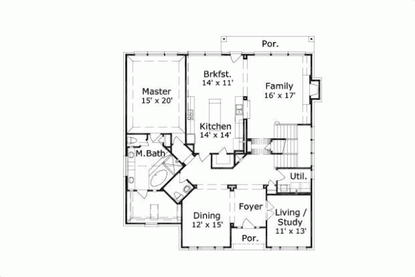 Main Floor Plan: 19-1537