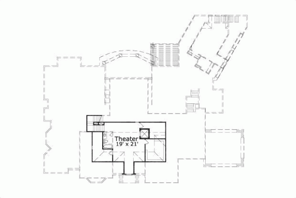 Upper/Second Floor Plan 19-154