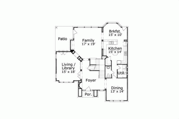 Main Floor Plan: 19-1541