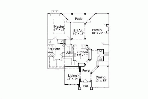 Main Floor Plan: 19-1543