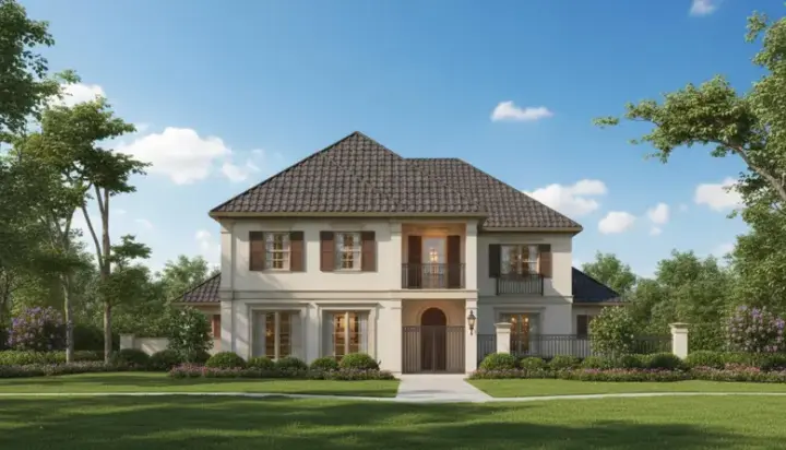 Traditional house plans 19-1549 - front exterior, 3,651 sq ft, 3 bed, 2 bath house plans | Monster House Plans