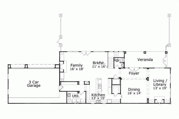 Main Floor Plan: 19-1549