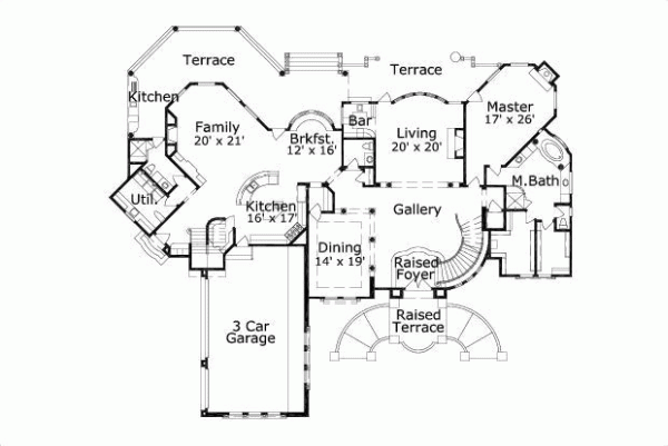 Main Floor Plan: 19-155
