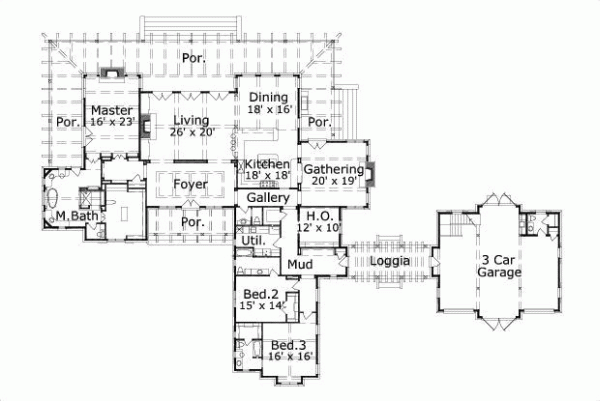 Main Floor Plan: 19-1552