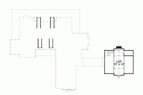 Upper/Second Floor Plan: 19-1552