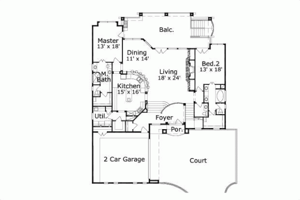 Upper/Second Floor Plan 19-1553