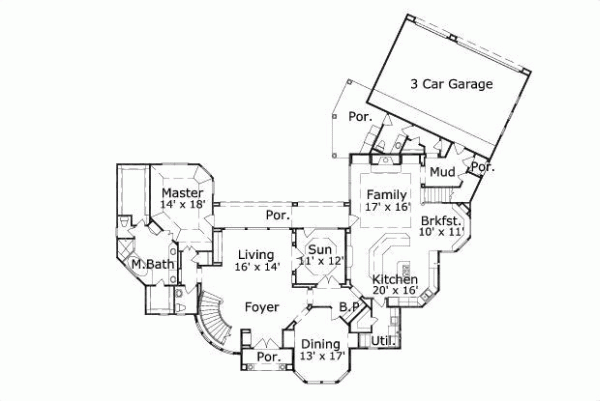 Main Floor Plan: 19-1557