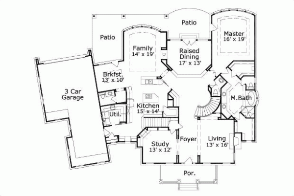 Main Floor Plan: 19-1558