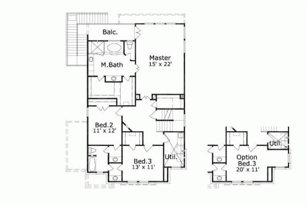 Upper/Second Floor Plan 19-1562