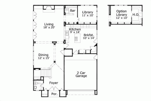 Main Floor Plan: 19-1565