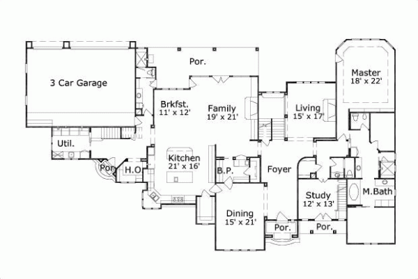Main Floor Plan: 19-1566