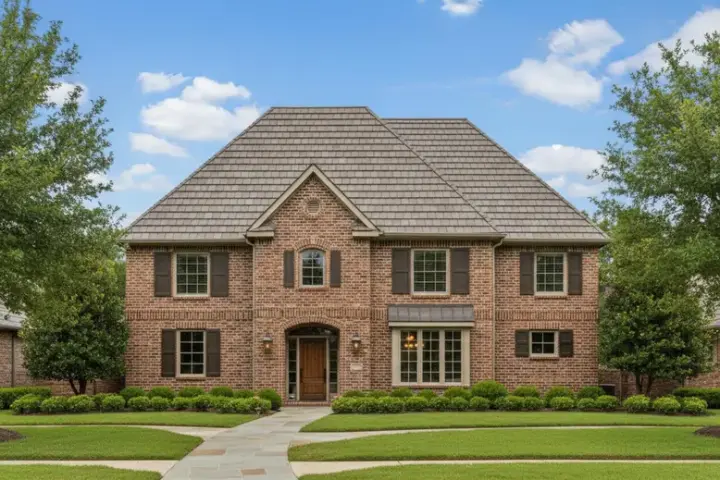 Traditional house plans 19-1567 - front exterior, 4,719 sq ft, 5 bed, 3 bath house plans | Monster House Plans