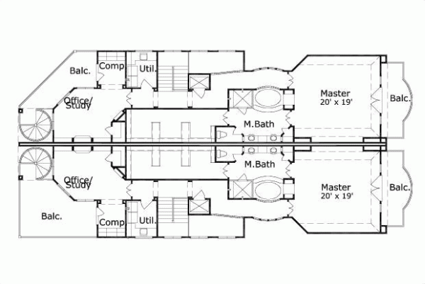 Upper/Second Floor Plan 19-1569