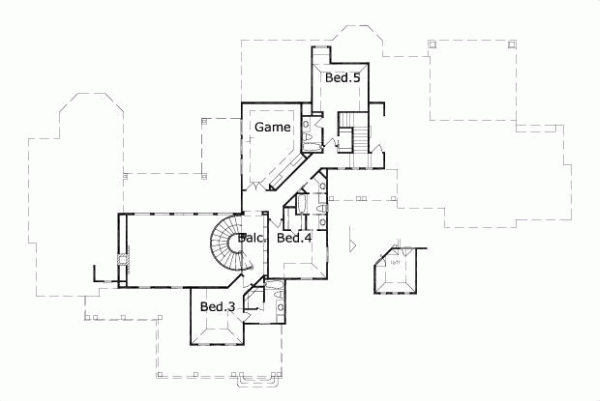 Upper/Second Floor Plan: 19-157