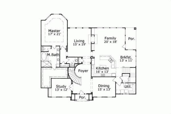 Main Floor Plan: 19-1575