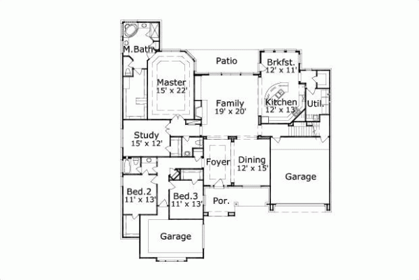 Main Floor Plan: 19-1577