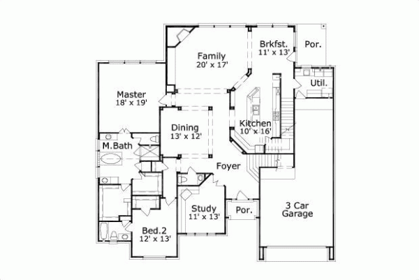 Main Floor Plan: 19-1579