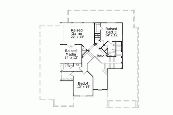 Upper/Second Floor Plan: 19-1580