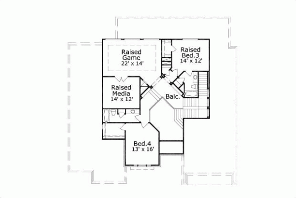 Upper/Second Floor Plan: 19-1581