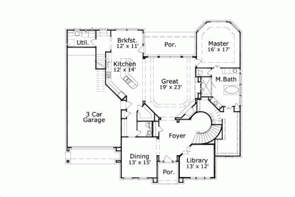 Main Floor Plan: 19-1583