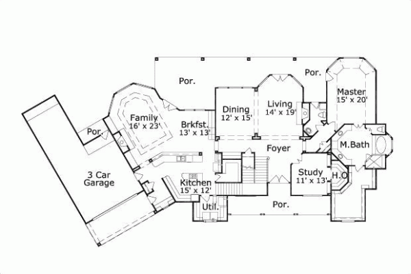 Main Floor Plan: 19-1587