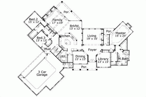 Main Floor Plan: 19-1591