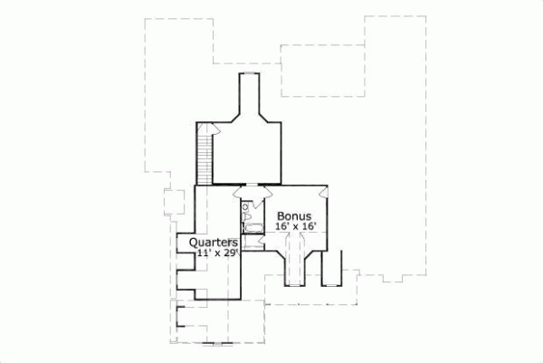 Upper/Second Floor Plan: 19-1592