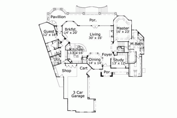 Main Floor Plan: 19-1593
