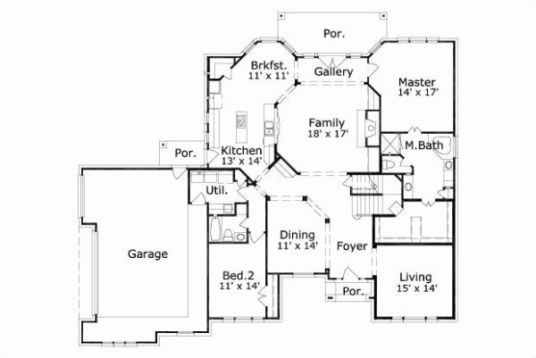 Main Floor Plan: 19-1594