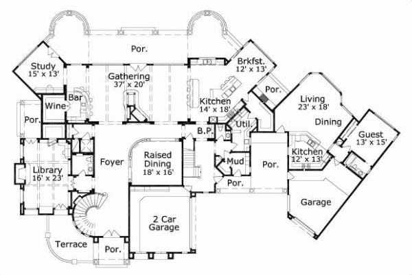 Main Floor Plan: 19-1595