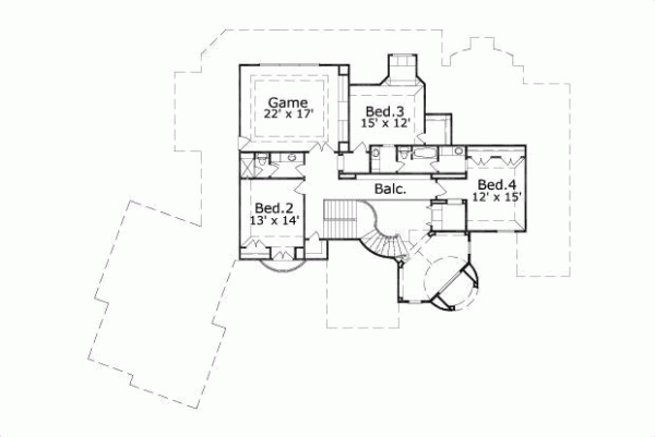Upper/Second Floor Plan: 19-160