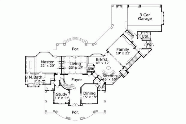 Main Floor Plan: 19-1601